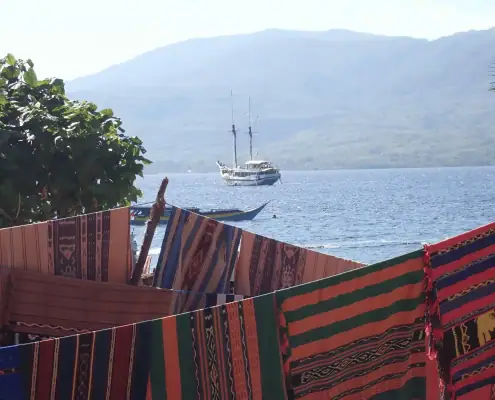 Ombak Putih in SeaTrek textile tour in eastern indonesia