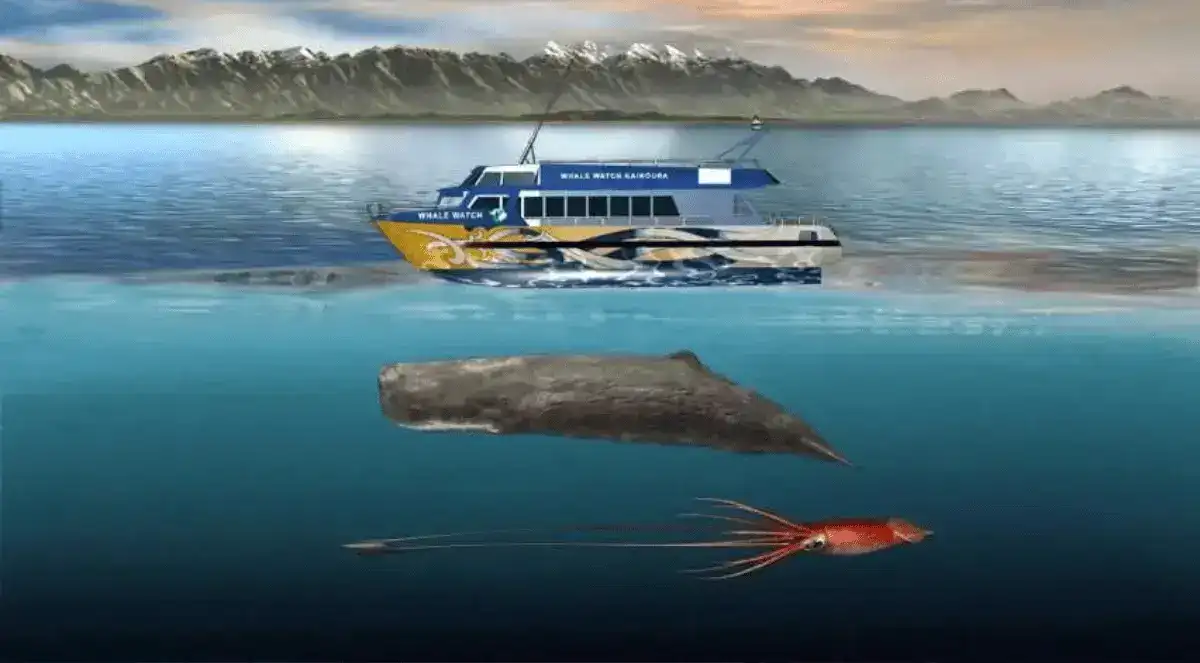 Sperm whales size comparison