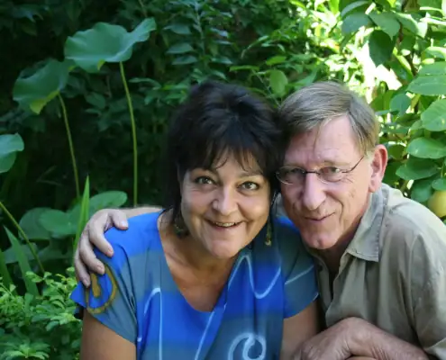 Karin Righart and Dick Bergsma, founders of SeaTrek Sailing Adventures