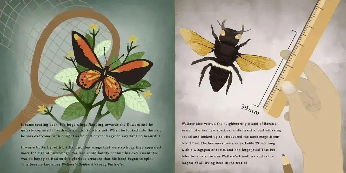Content of the Alfred Russel Wallace book