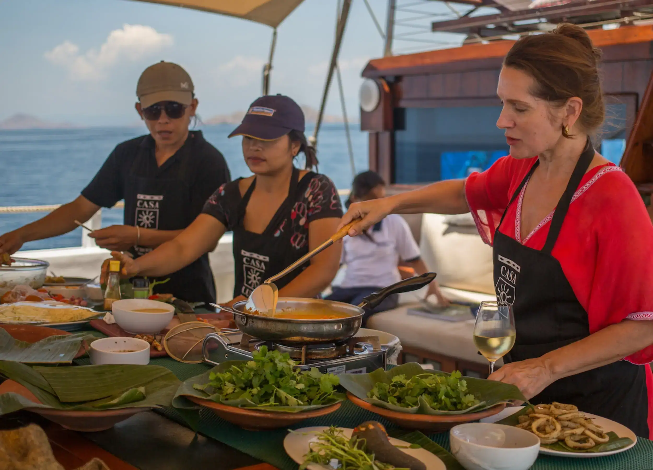 SeaTrek's Cooking Class with Janet de Nefee