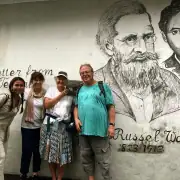 SeaTrek Editorial team of the Alfred Russel Wallace book in Wallace Alley Ternate