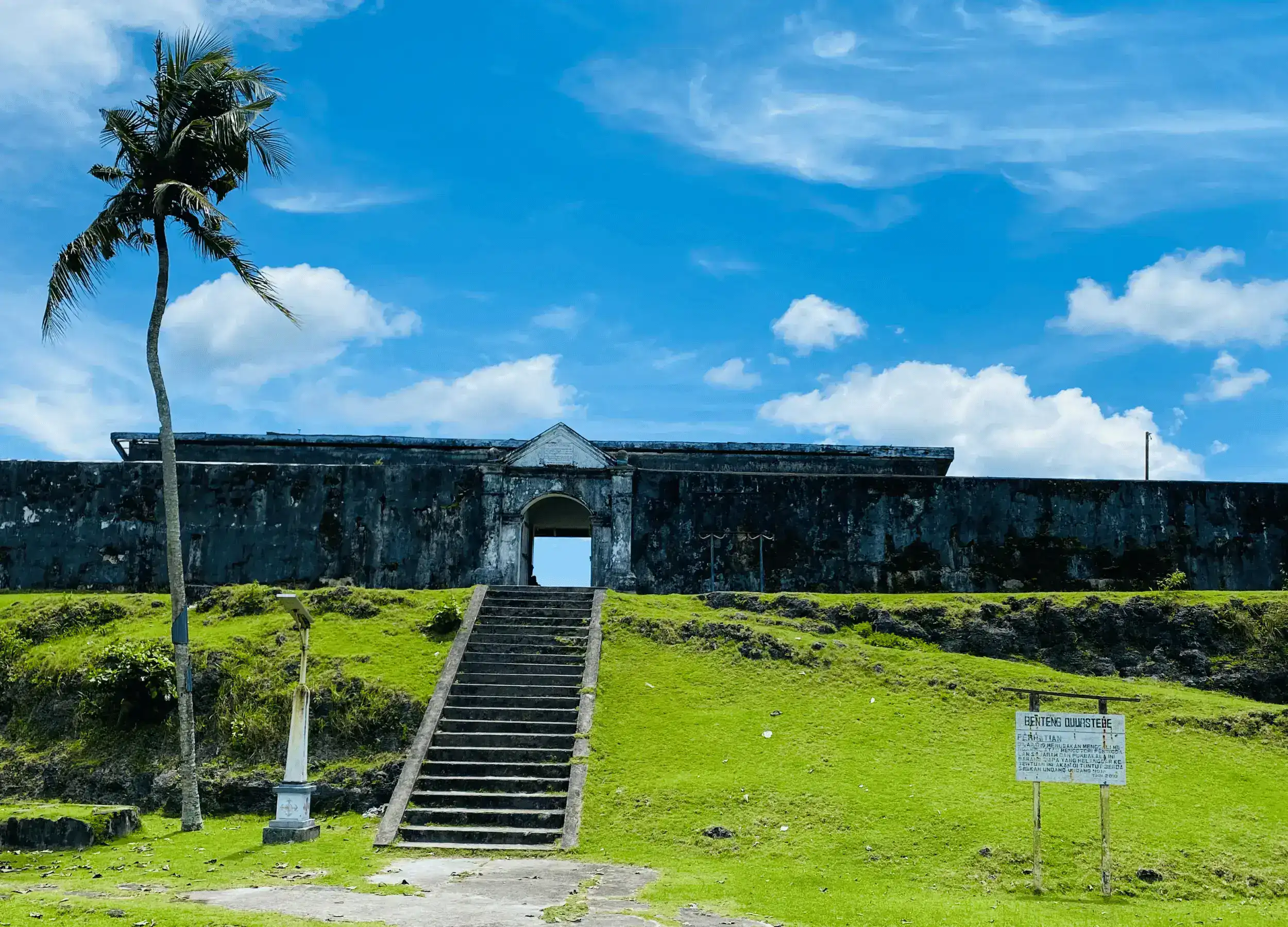 Fort Duurstede in Saparua Island Maluku
