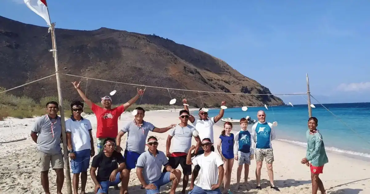 SeaTrek - Indonesia indpendence day group photo