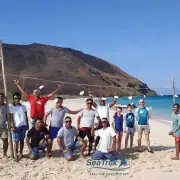 SeaTrek - Indonesia indpendence day group photo