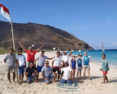SeaTrek - Indonesia indpendence day group photo