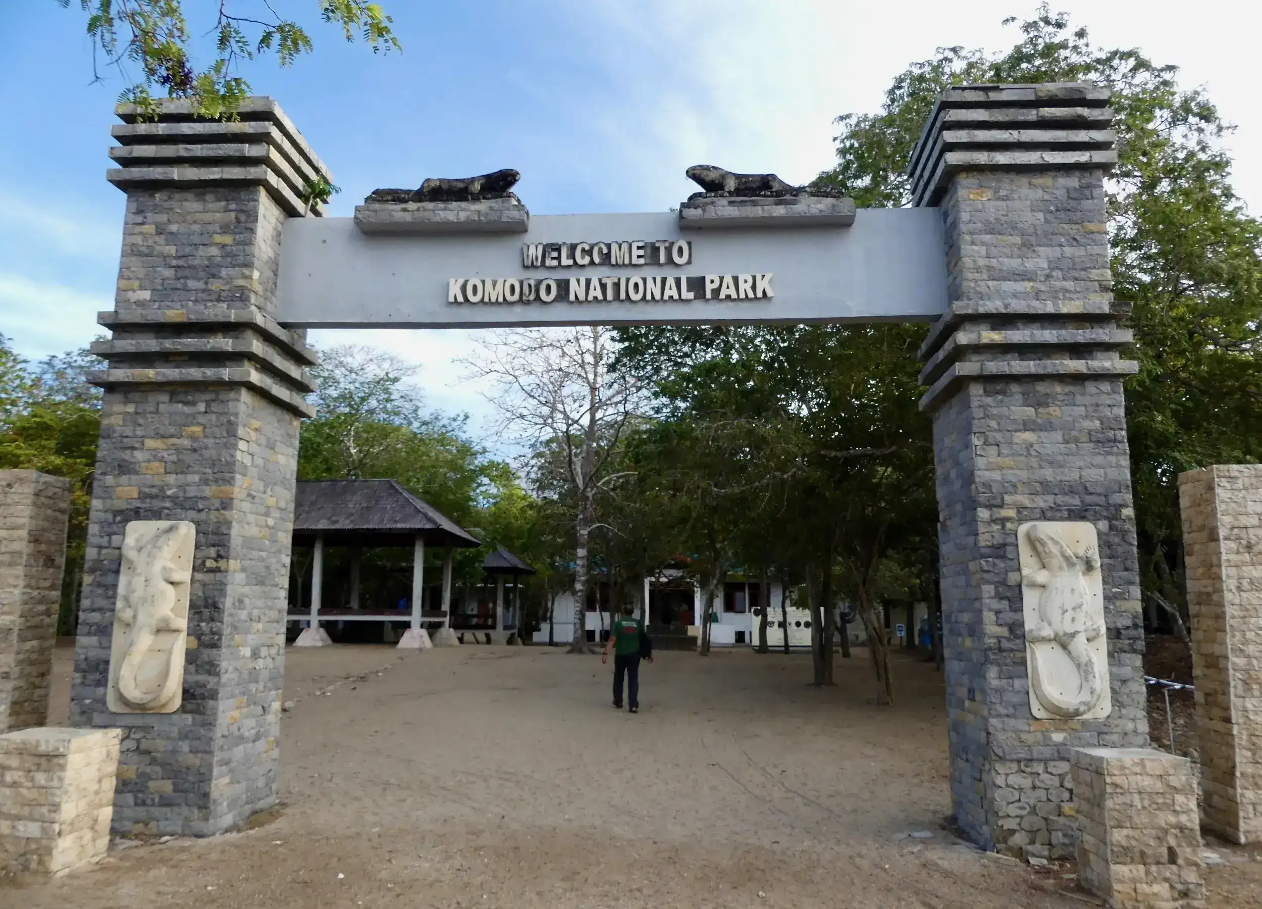 Komodo National Park entrance