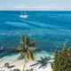 SeaTrek Raja Ampat island from drone view