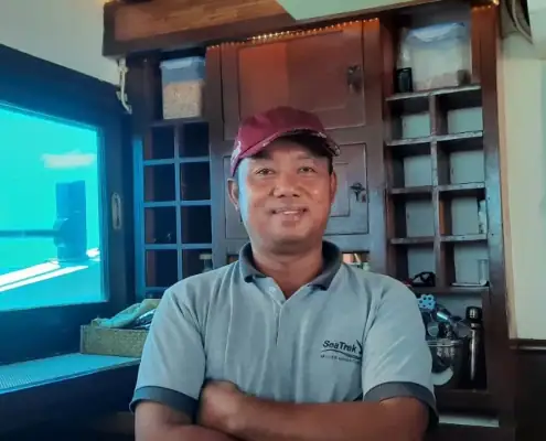 SeaTrek crew bayu saputra
