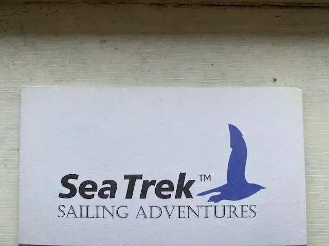 SeaTrek first logo designed by Dick Bergsma
