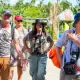 SeaTrek guest visit village with camera