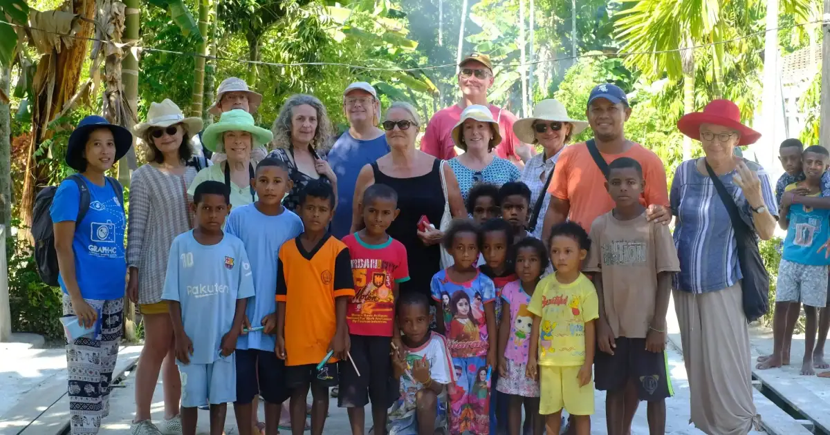 village visit in Raja Ampat