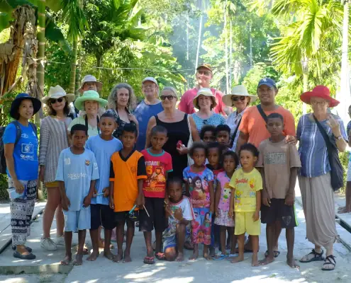 village visit in Raja Ampat