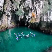 SeaTrek's guests swimming in the Tomolol Cave Raja Ampat