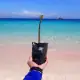 Planting mangrove at the pinky beach