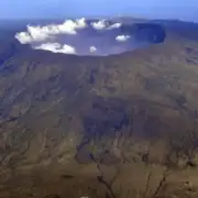 Tambora from aerial view Tambora from aerial view