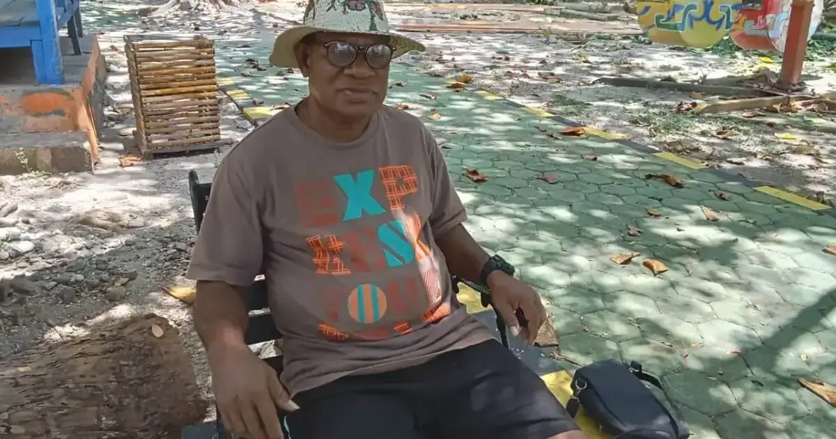 Pak One, the man who conserve mangrove and Mawar the dugong in Alor.