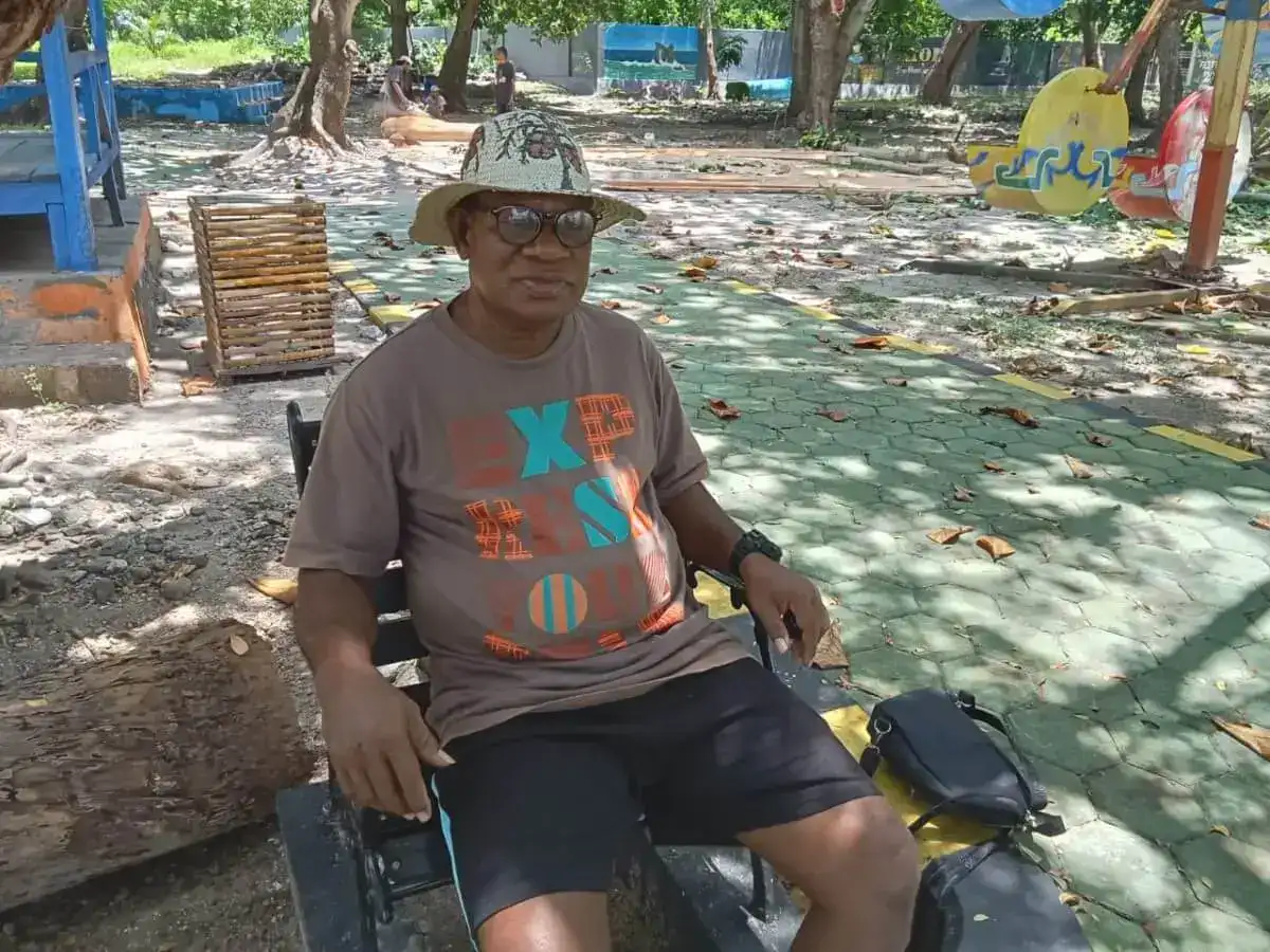Pak One, the man who conserve mangrove and Mawar the dugong in Alor.