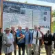 The Wallace plaque unveiling ceremony in Dodinga.