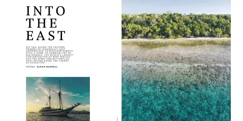 SeaTrek in the press - Into the East in National Geographic Traveller