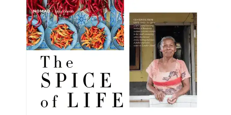 SeaTrek in the press - The Spice of Life in Nomad Magazine