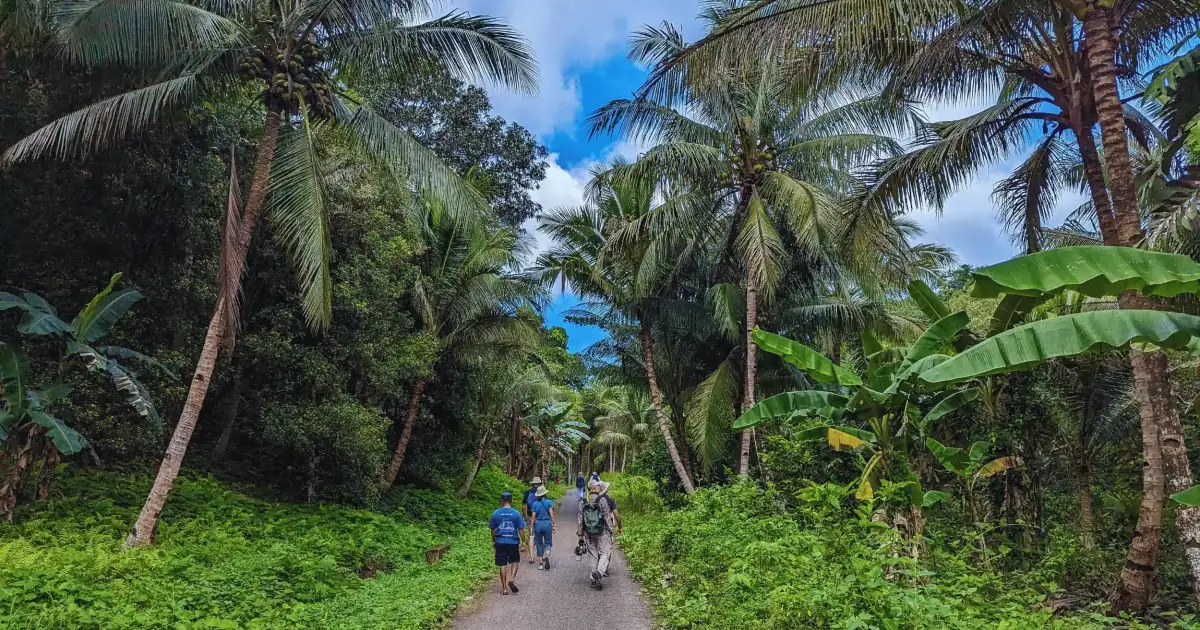 The walk to Dodinga.