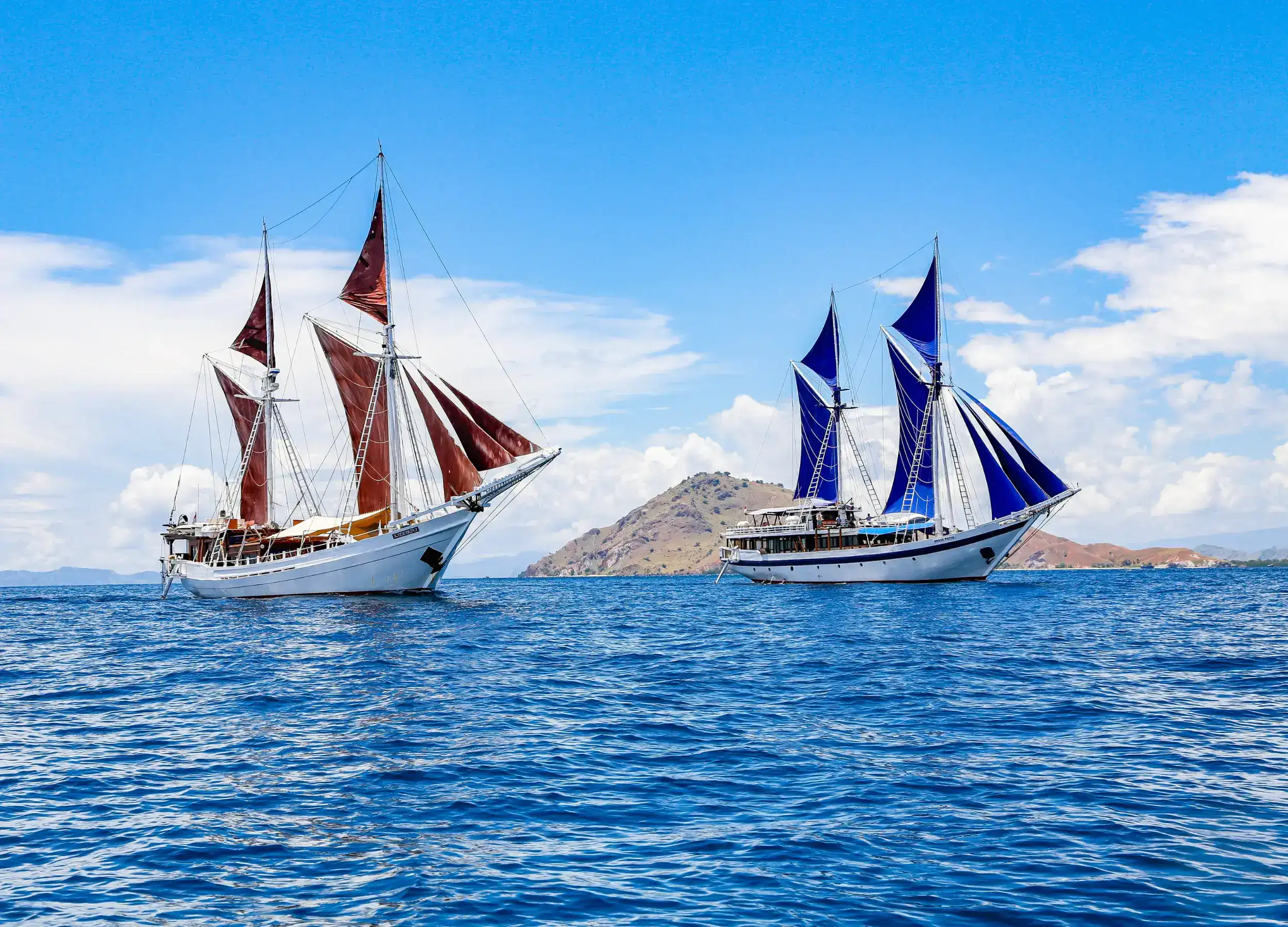 SeaTrek ships Ombak Putih and Katharina