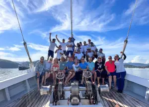 SeaTrek guest from Ternate to Komodo trip with Ombak Putih.