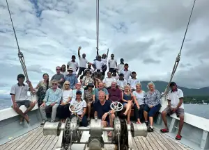 SeaTrek guests from Ternate to Bitung trip.