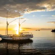 SeaTrek's Ombak Putih with sunset