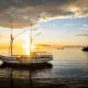SeaTrek's Ombak Putih with sunset