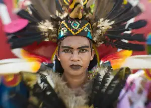 Dayak People.