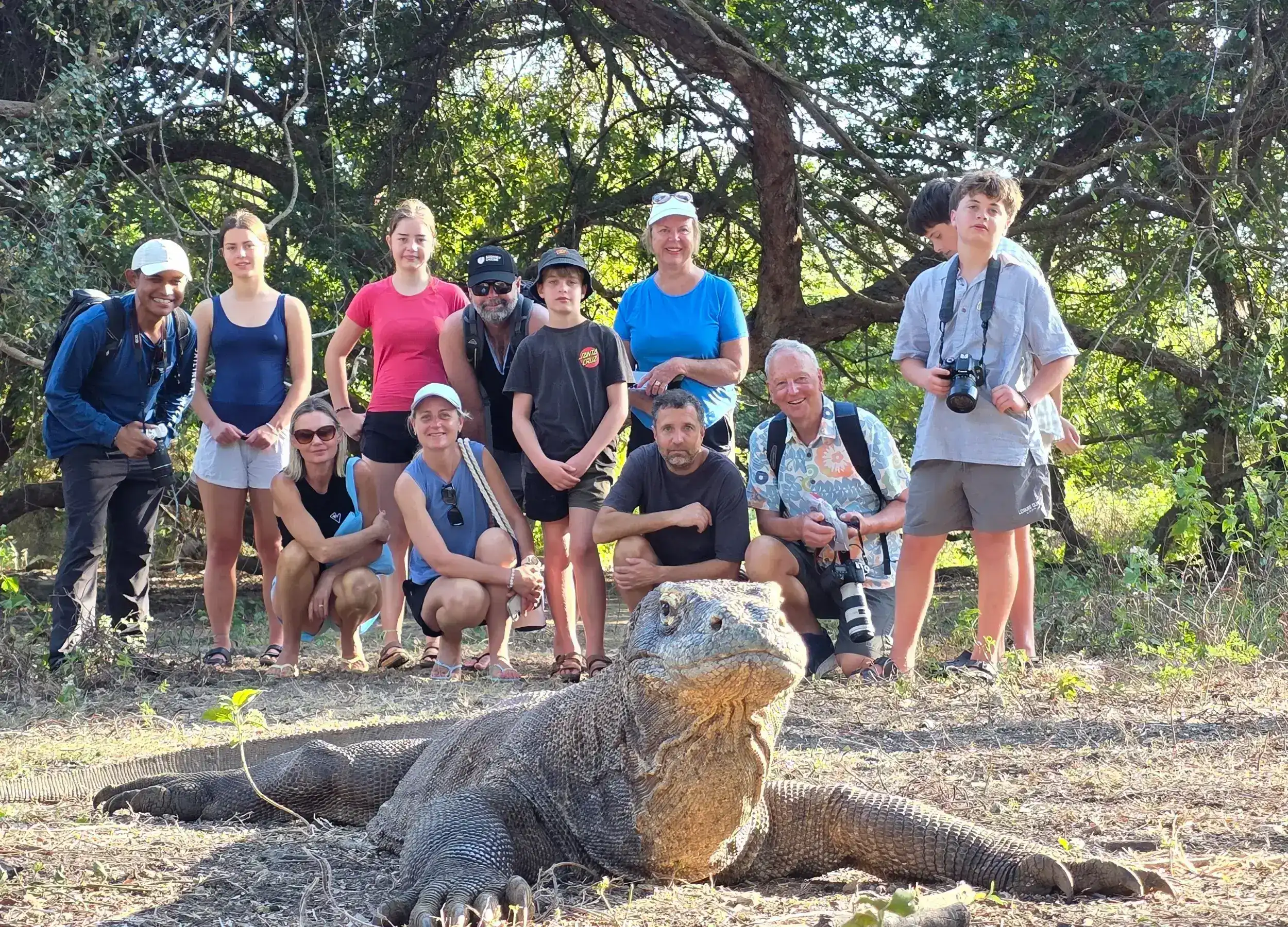 Family Holiday in Komodo. 