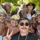 Dr. Kai with Kids in Raja Ampat