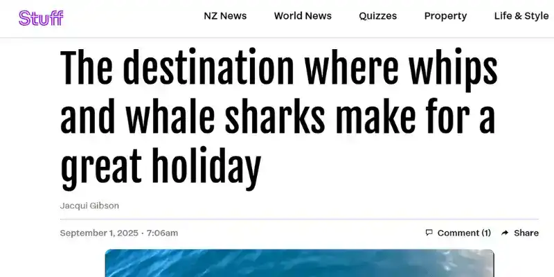 SeaTrek in the press - Stuff NZ - Jacqui Gibson
