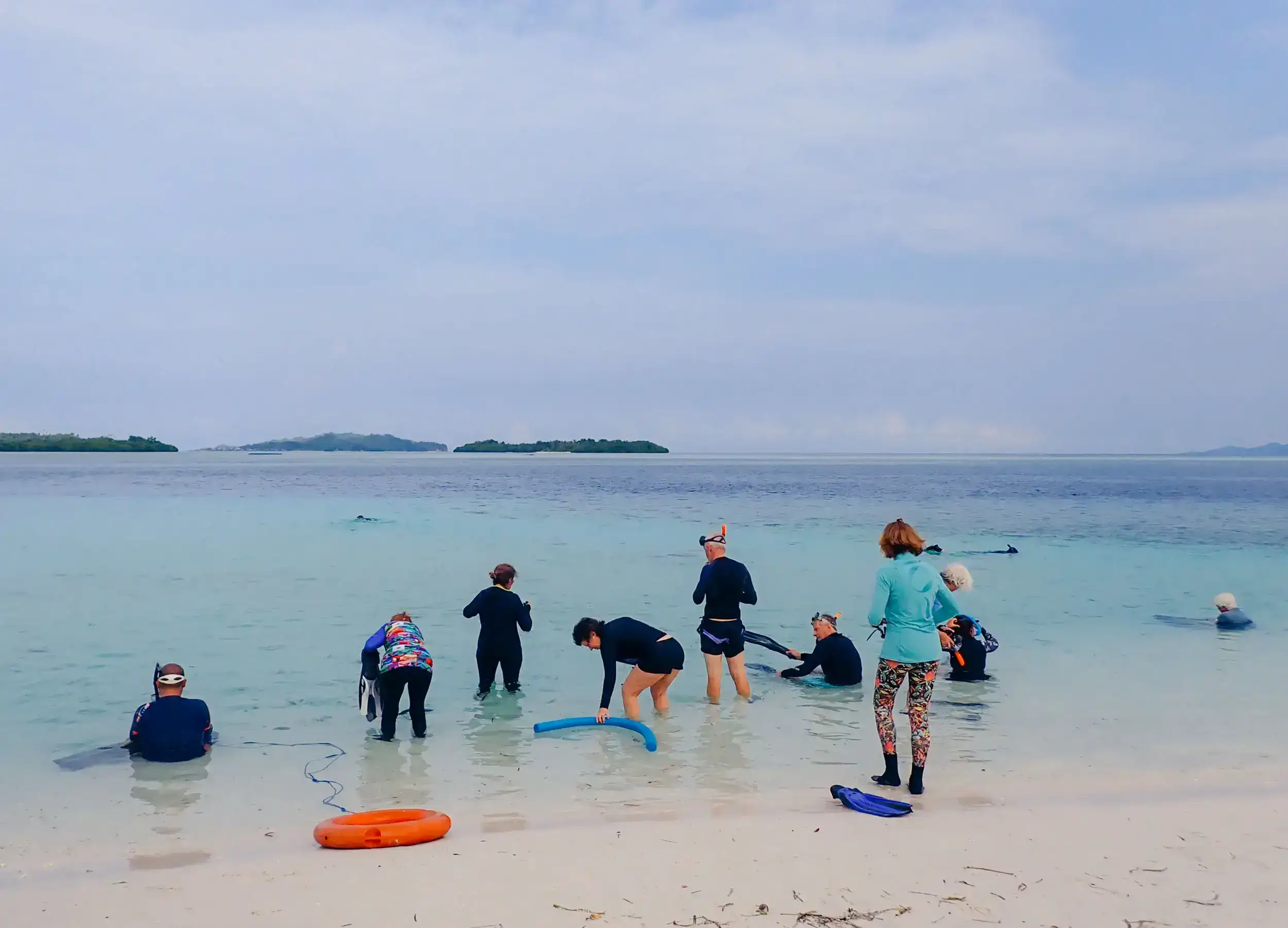 snorkeling equipment check