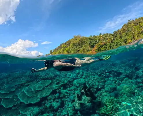 best snorkeling spots Indonesia