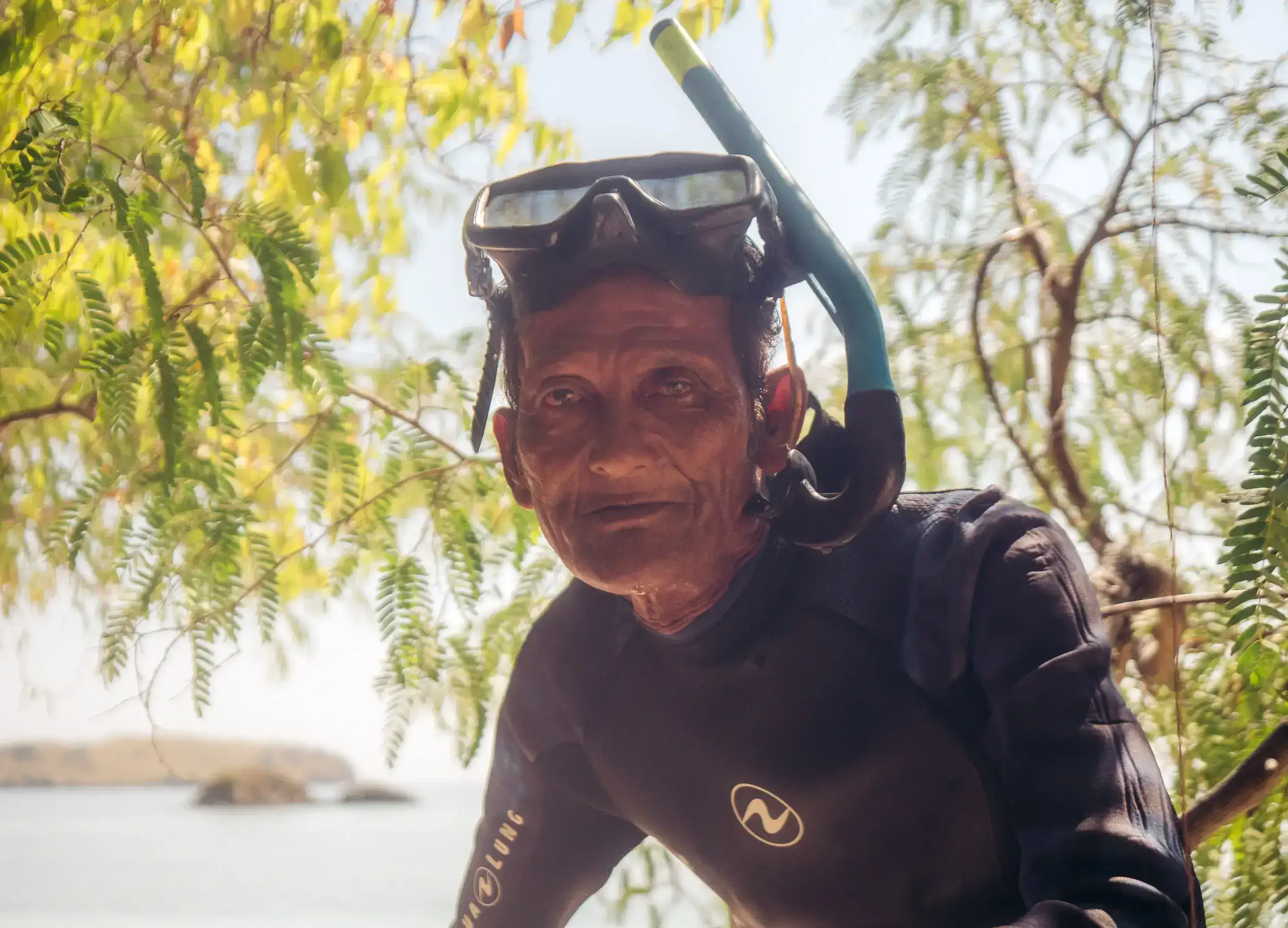 Abdullah, a Local Hero from Coral Guardian in Hatamin Island