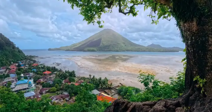 Banda Api in Banda Islands