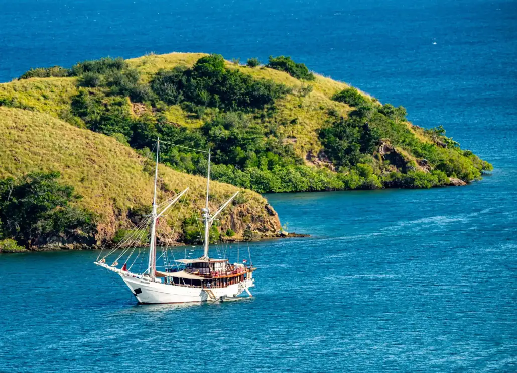 Katharina in Komodo