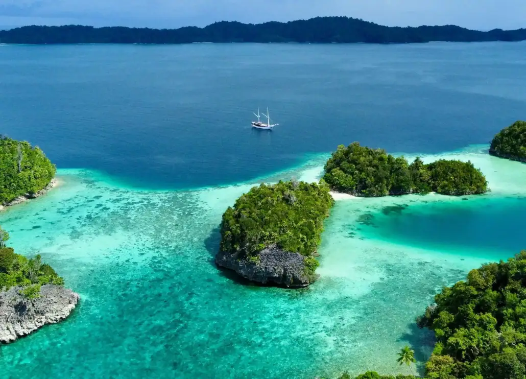 Katharina in Pisang Island