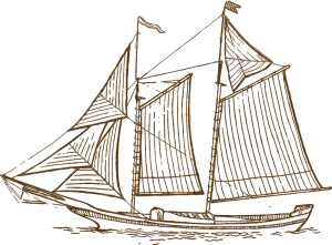 Phinisi drawing