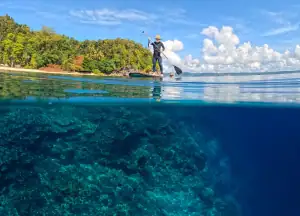 Guest paddleboard