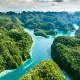 Karst full of forest in Raja Ampat
