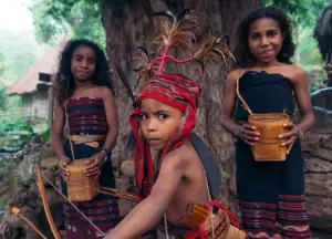 Kids of Abui Tribe Takpala Village Alor