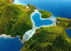 Love Lagoon in West Papua.