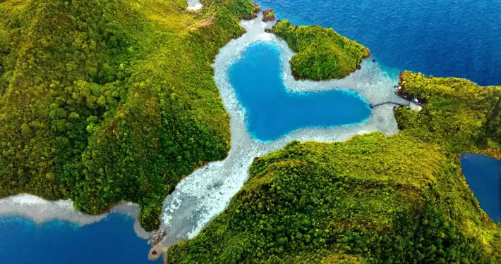 Love Lagoon in West Papua.