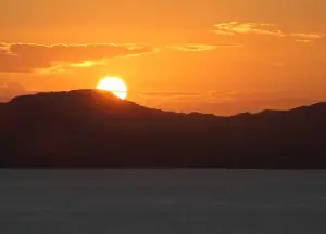 Sunset at Gili Lawa Darat