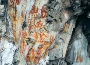 Ancient Rock Art Painting in Dafalen