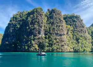 Exploring the karst chain in Raja Ampat
